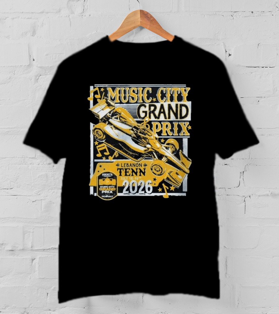 Borchetta Bourbon Music City Grand Prix Onlybulls Lebanon Tenn July 17 19 2026 T-Shirt