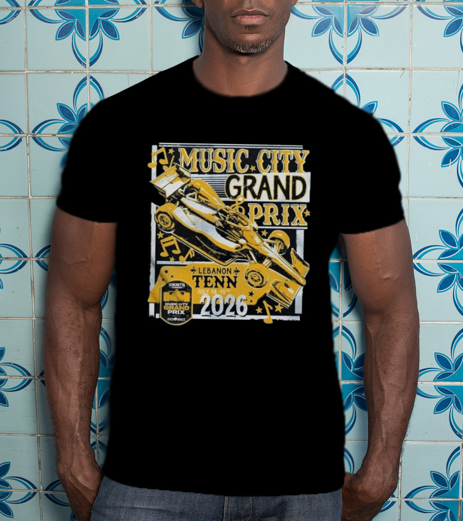 Borchetta Bourbon Music City Grand Prix Onlybulls Lebanon Tenn July 17 19 2026 T-Shirt