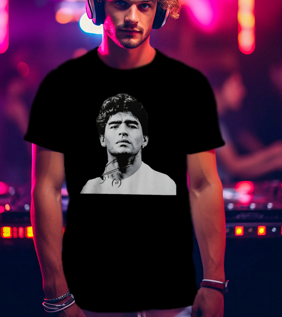 Diego Maradona Argentina Diego 10 Legend T-Shirt