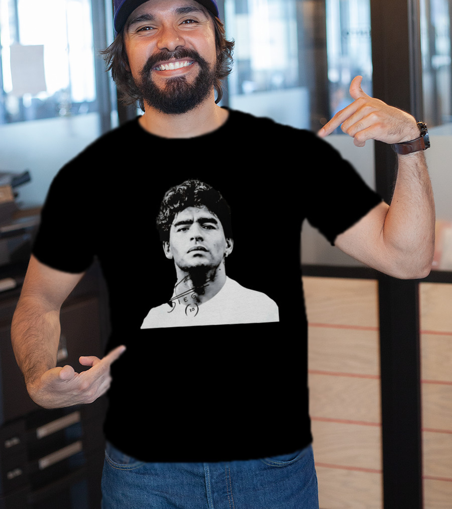 Diego Maradona Argentina Diego 10 Legend T-Shirt