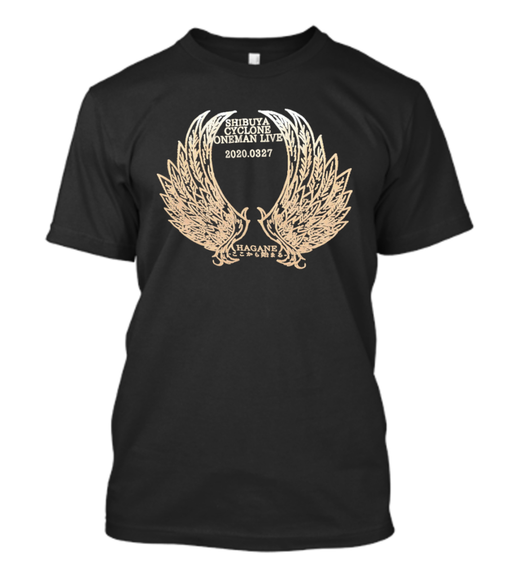 Shibuya Cyclone Oneman Live 20200327 Hagane Wings T-Shirt