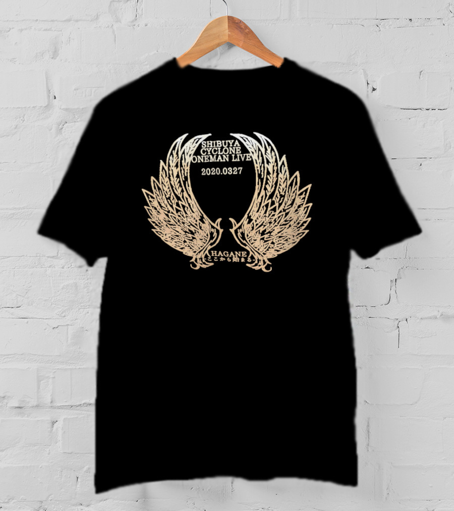 Shibuya Cyclone Oneman Live 20200327 Hagane Wings T-Shirt
