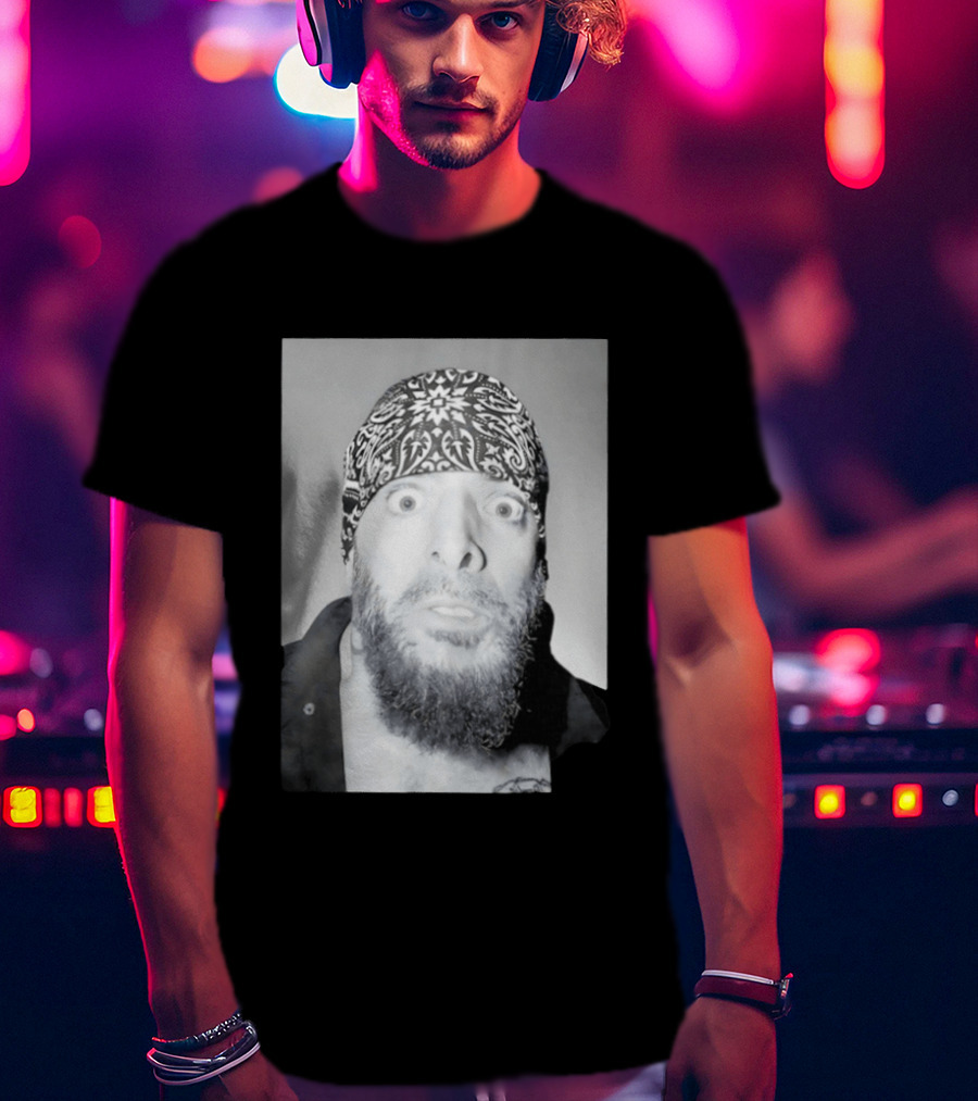 Mark Briscoe Yearbook Photo Bandana T-Shirt