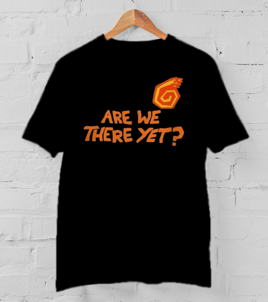 James Marriott Are We There Yet Orange Spiral T-Shirt