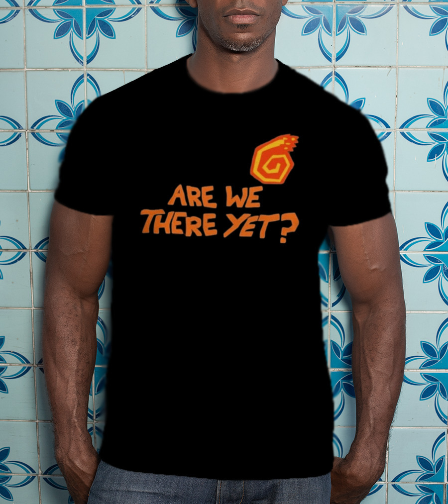 James Marriott Are We There Yet Orange Spiral T-Shirt