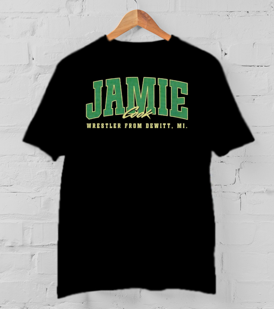 Jamie Cook Wrestler From DeWitt MI T-Shirt