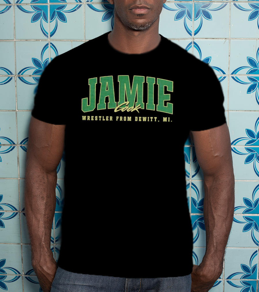 Jamie Cook Wrestler From DeWitt MI T-Shirt