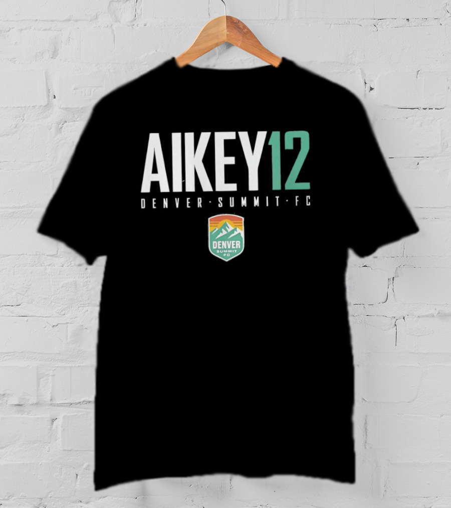 Aikey 12 Denver Summit FC Elite Team Name And Number T-Shirt