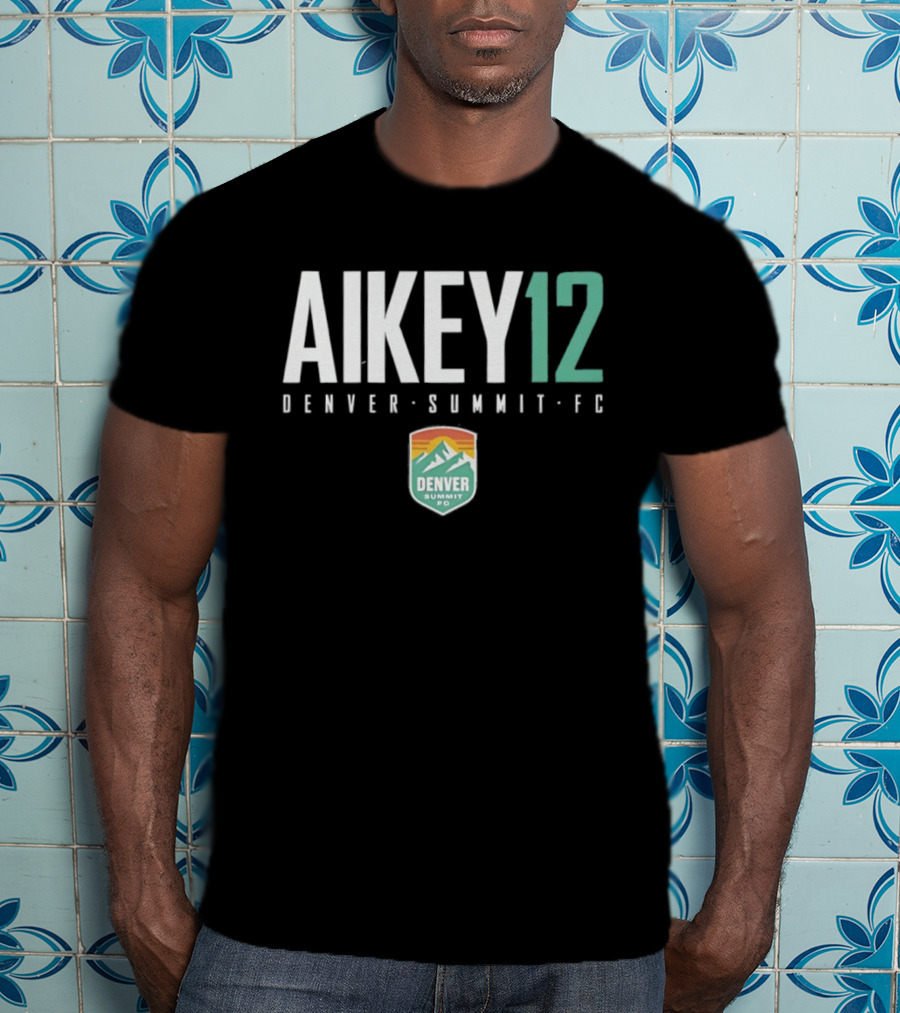 Aikey 12 Denver Summit FC Elite Team Name And Number T-Shirt