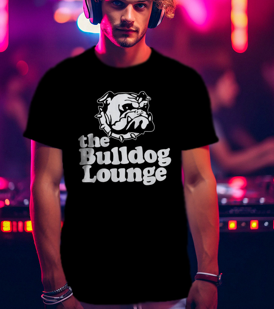 The Bulldog Lounge Classic Bulldog Head T-Shirt
