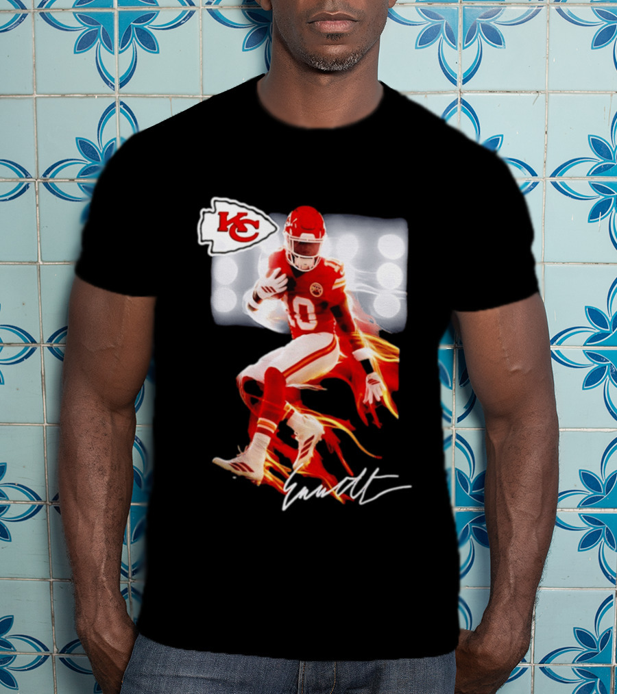 Kansas City Chiefs Emmett Johnson Rookie Legacy KC Football T-Shirt