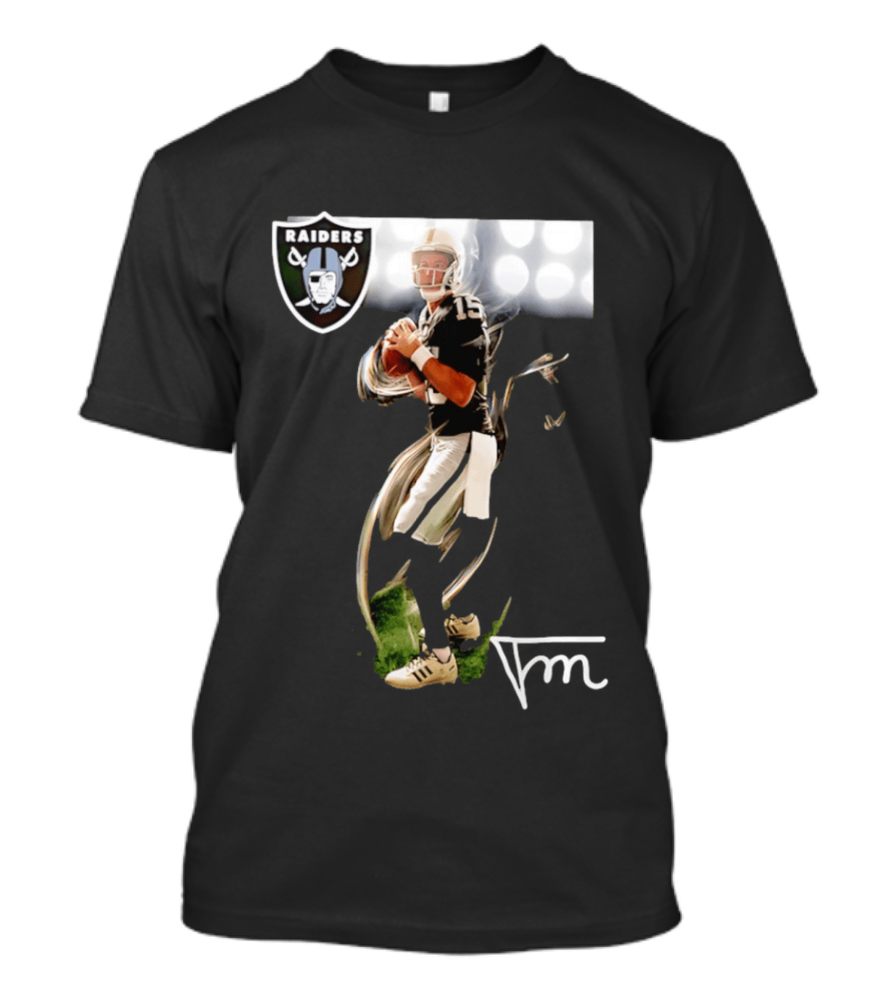 Las Vegas Raiders Fernando Mendoza Rookie 15 Football Player T-Shirt