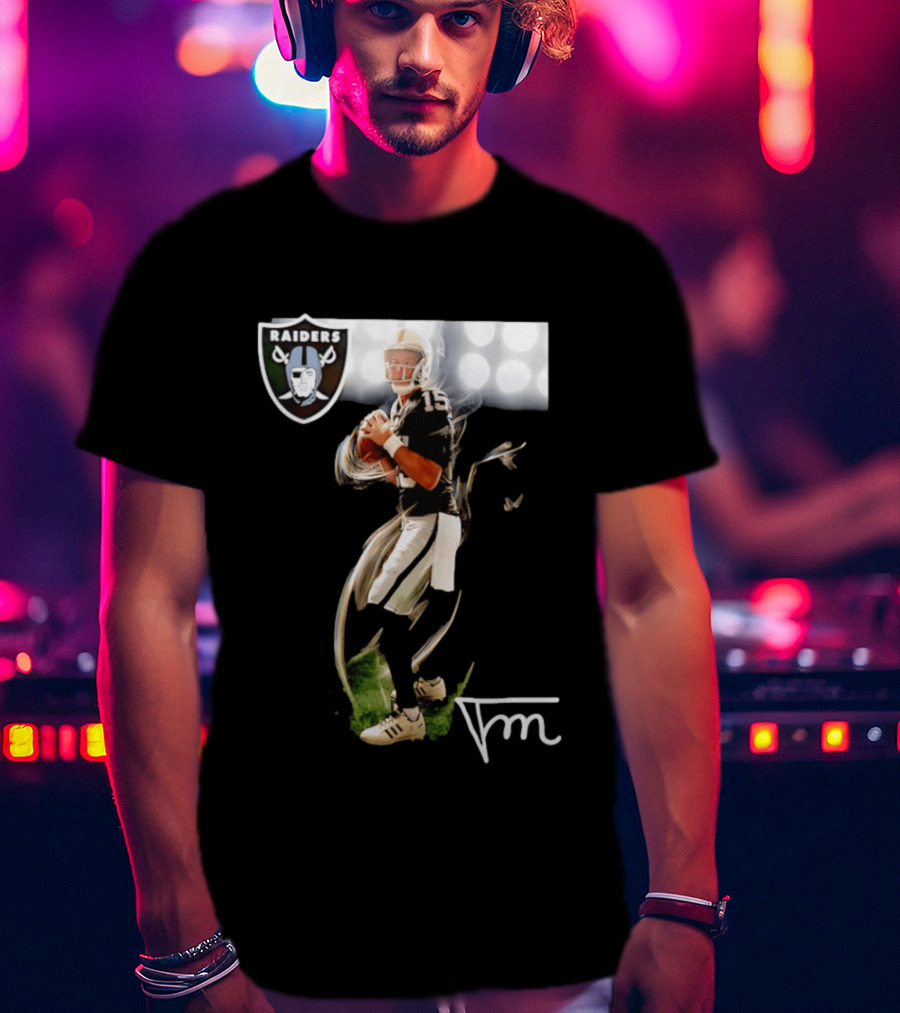 Las Vegas Raiders Fernando Mendoza Rookie 15 Football Player T-Shirt