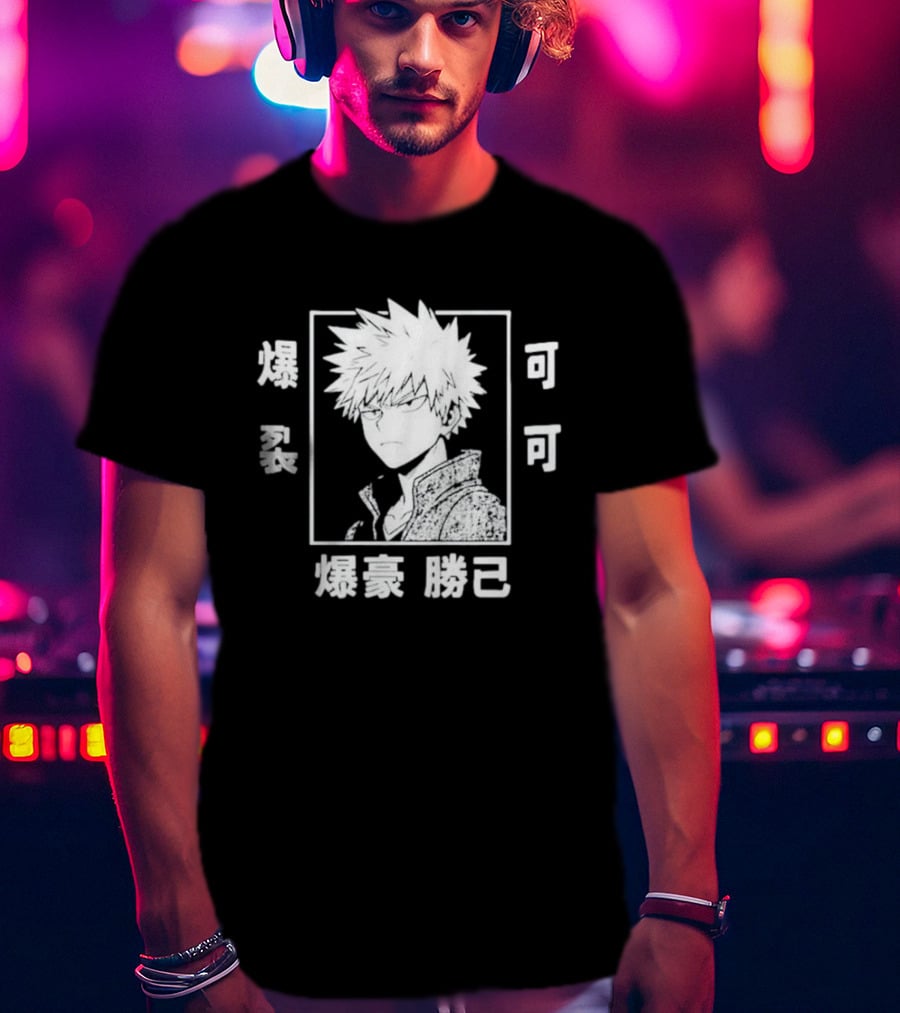 Paymoneywubby Bakugou Katsuki Glare My Hero Academia T-Shirt