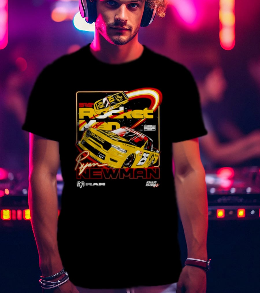 Ryan Newman Rocket Man 25 Kaulig Racing Ram NASCAR T-Shirt