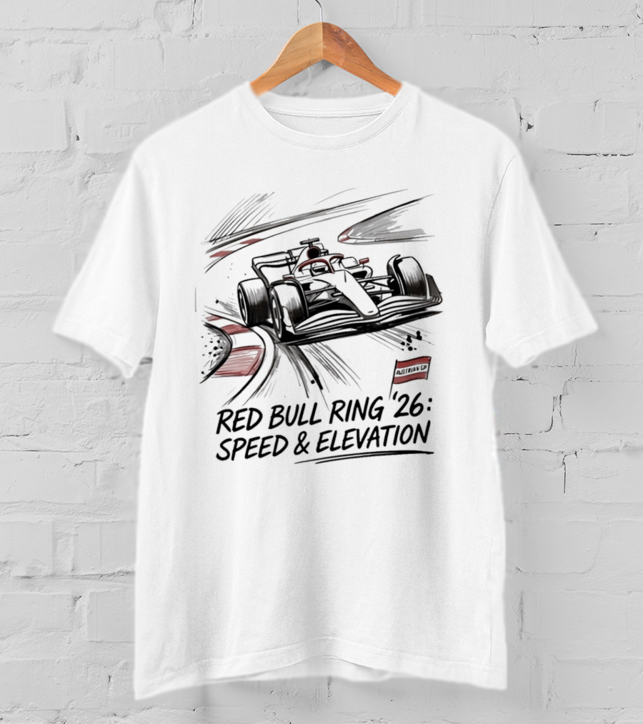 Red Bull Ring '26 Speed & Elevation Austrian Grand Prix 2026 T-Shirt