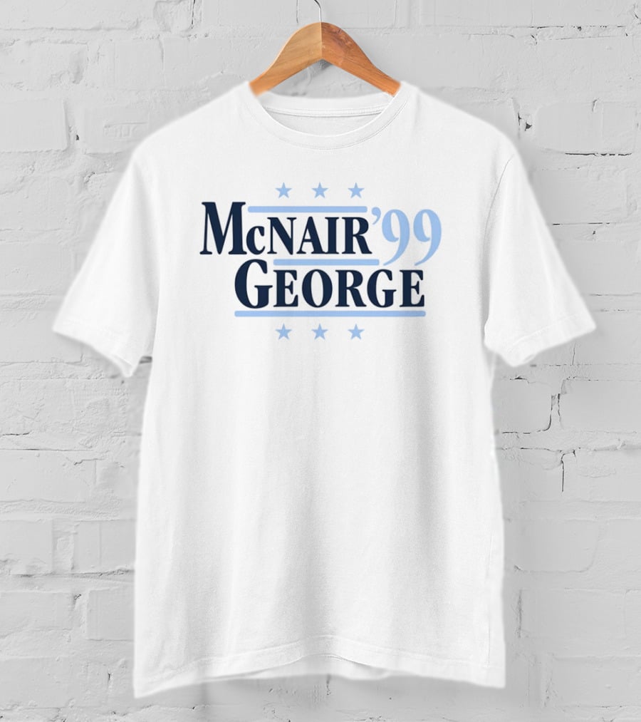 McNair George '99 Tennessee Titans Vintage Stars T-Shirt