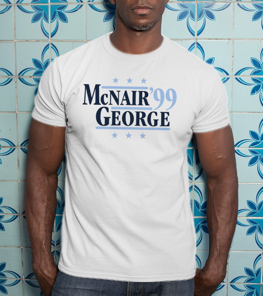 McNair George '99 Tennessee Titans Vintage Stars T-Shirt