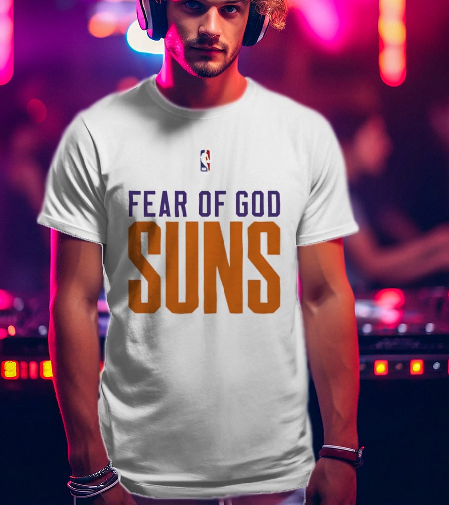 Fear Of God NBA Suns Mashup Basketball Phoenix T-Shirt