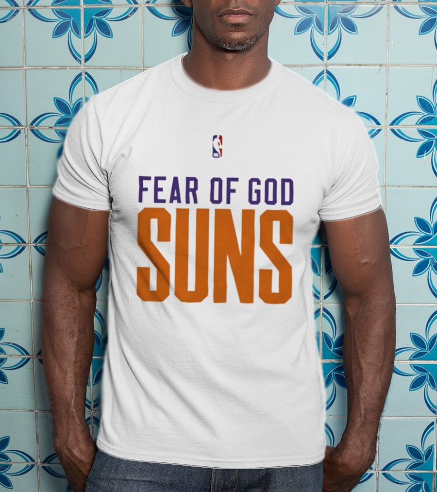 Fear Of God NBA Suns Mashup Basketball Phoenix T-Shirt