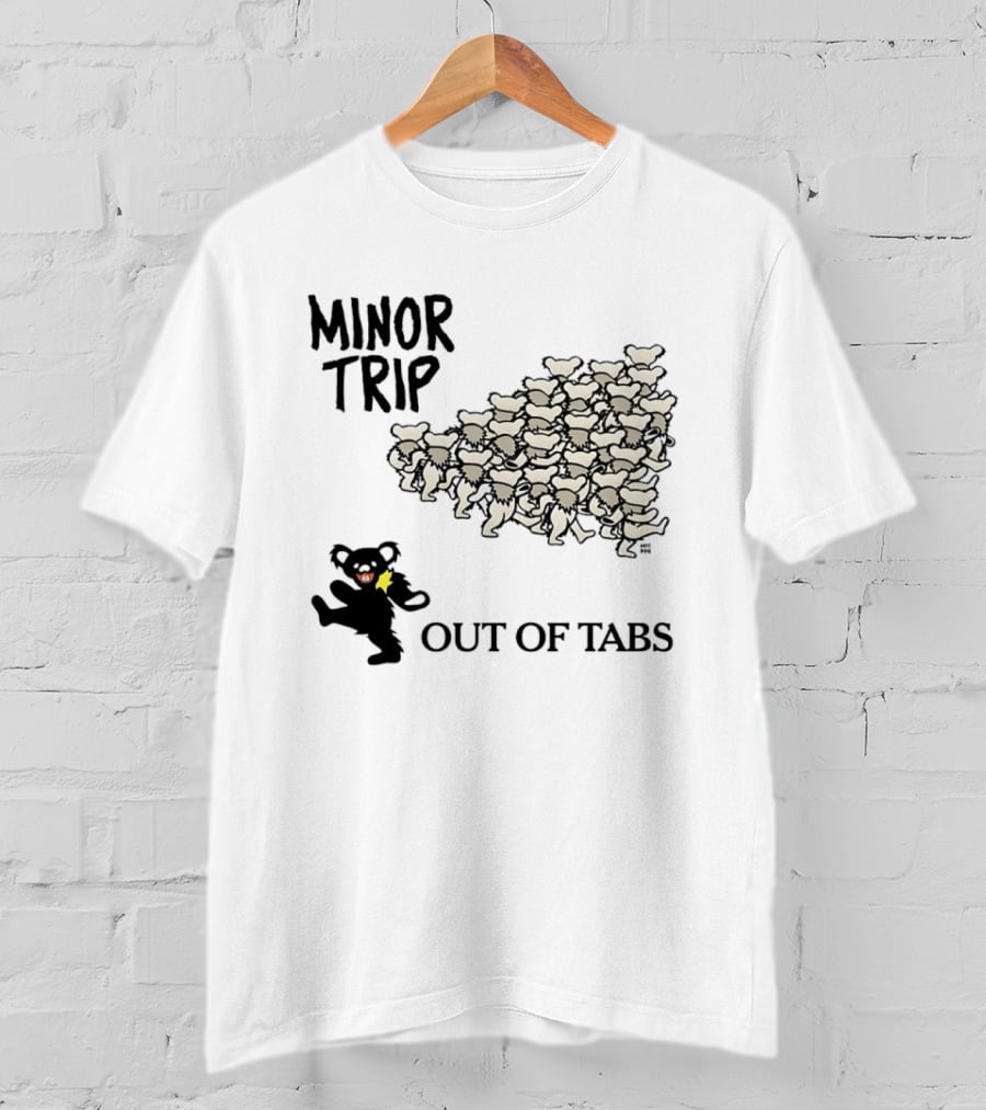 Grateful Dead Dancing Bears Minor Trip Out Of Tabs T-Shirt