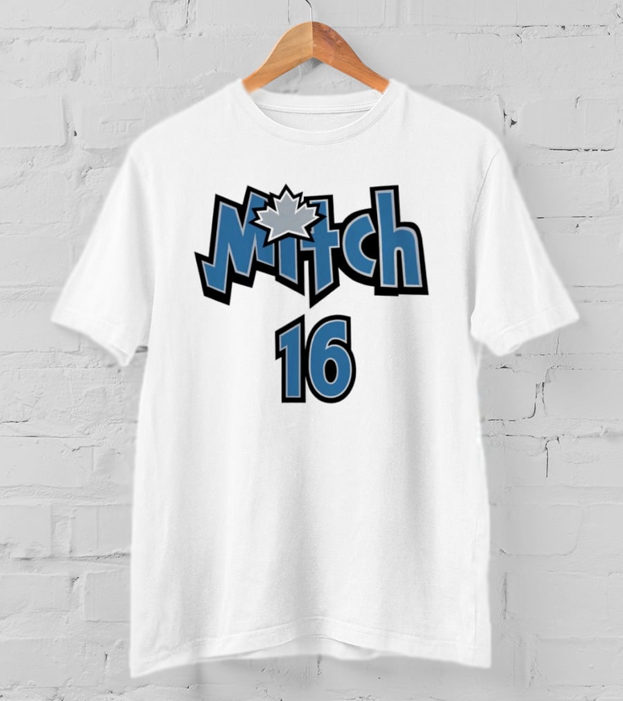 Mitch 16 Toronto Maple Leafs NHL Hockey Star T-Shirt