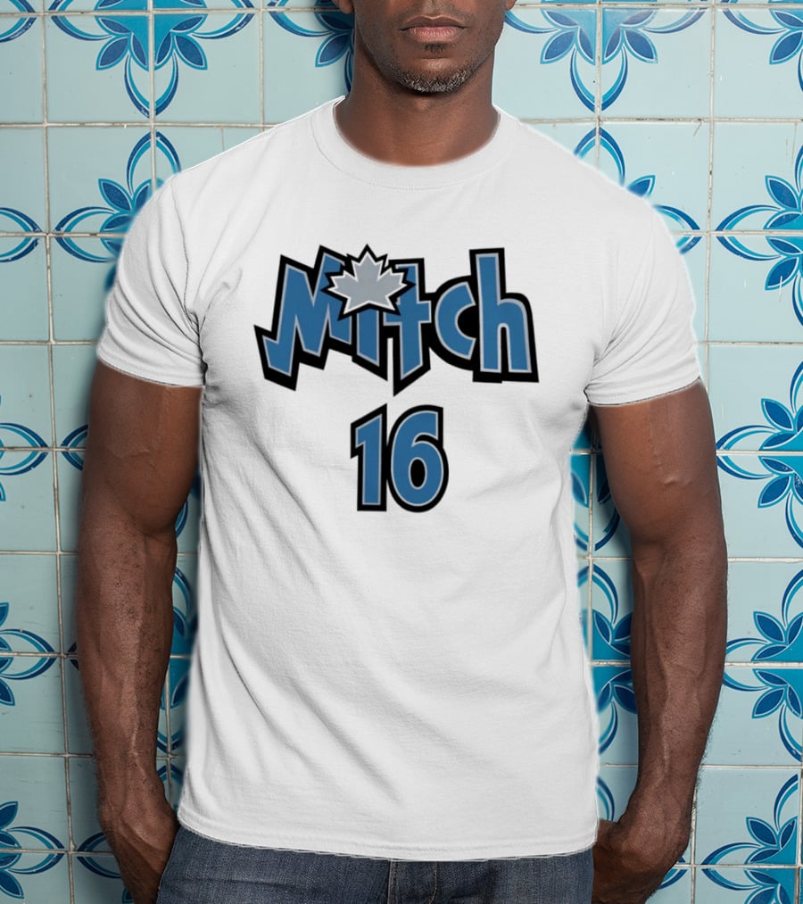 Mitch 16 Toronto Maple Leafs NHL Hockey Star T-Shirt