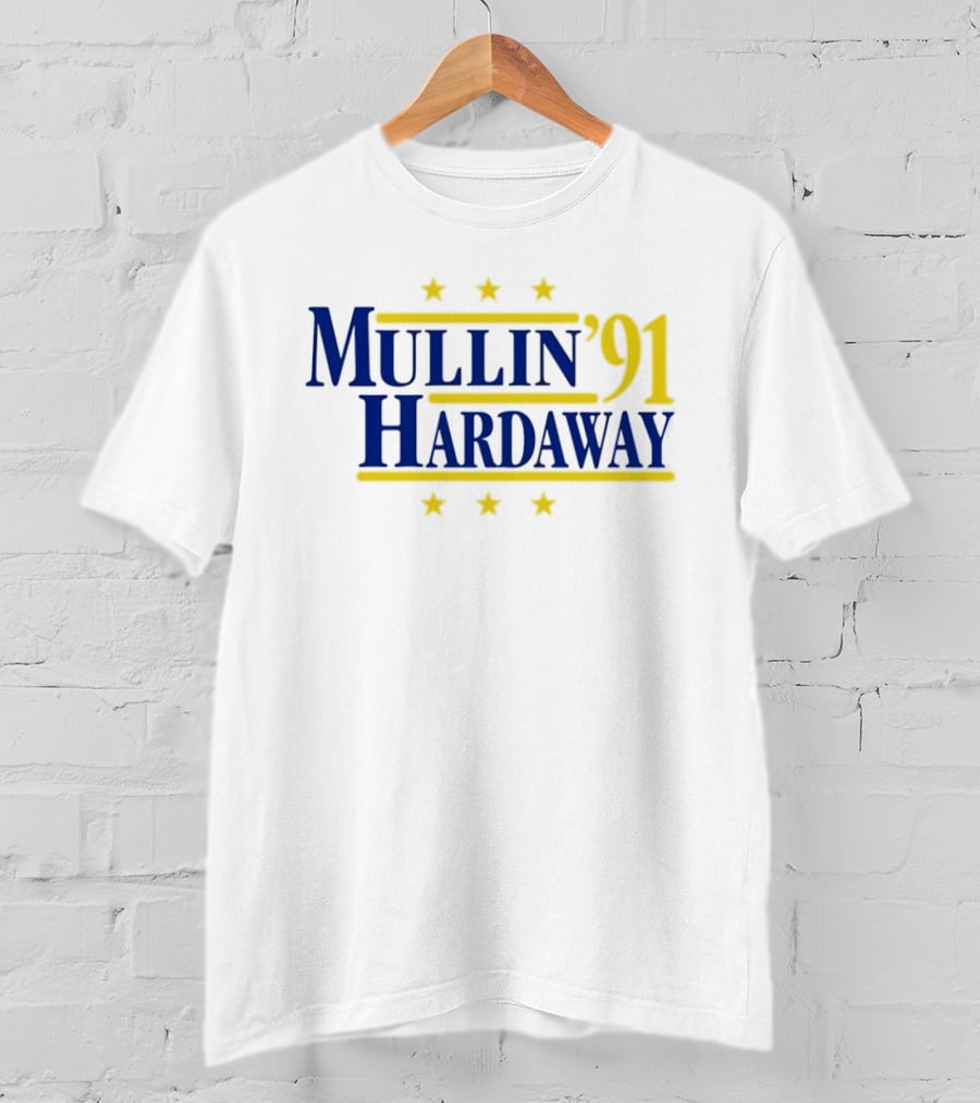 Mullin Hardaway 91 Stars Golden State Warriors T-Shirt