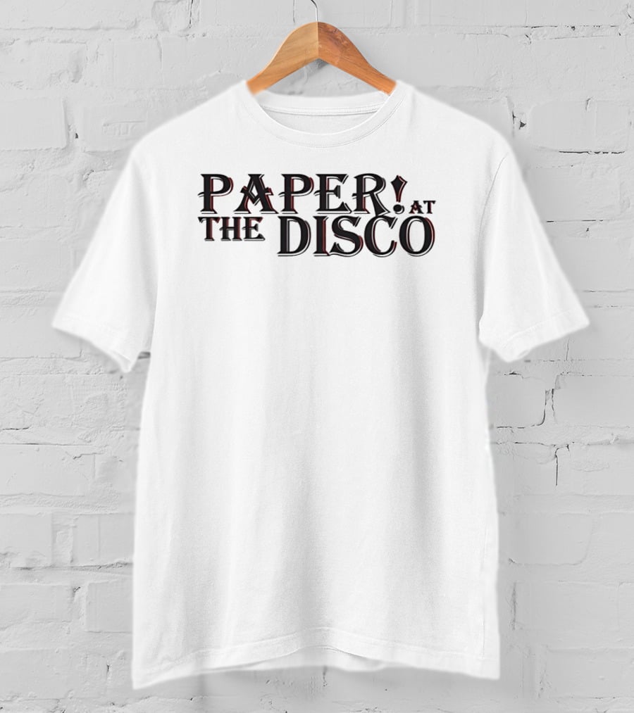 Paper At The Disco Band Music Emo Inspired Nostalgia T-Shirt