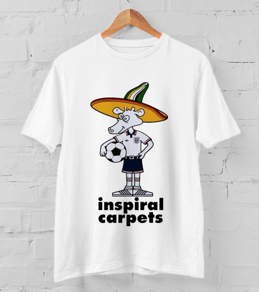 Inspiral Carpets Madchester Mexico 86 World Cup T-Shirt