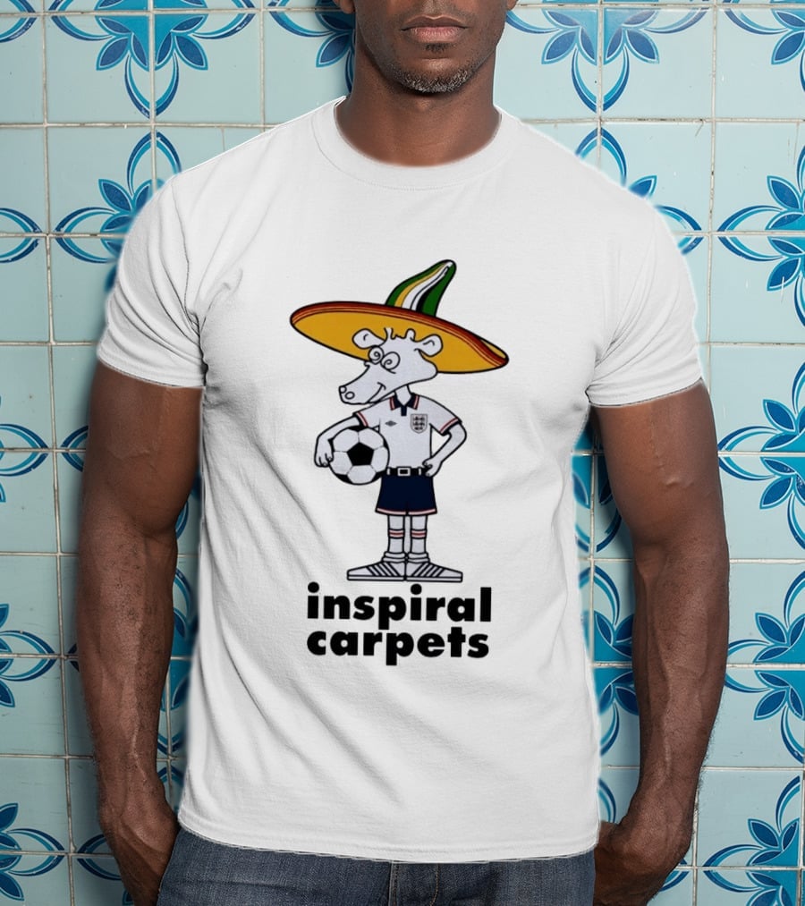 Inspiral Carpets Madchester Mexico 86 World Cup T-Shirt