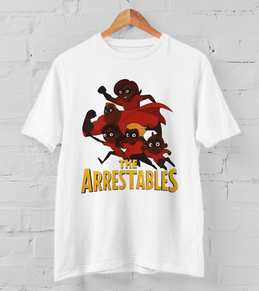 The Arrestables Family Team Superhero T-Shirt