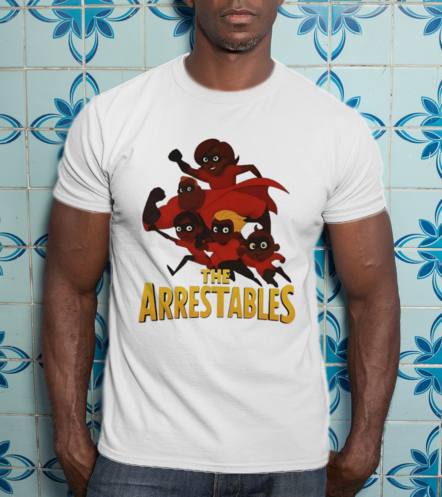 The Arrestables Family Team Superhero T-Shirt