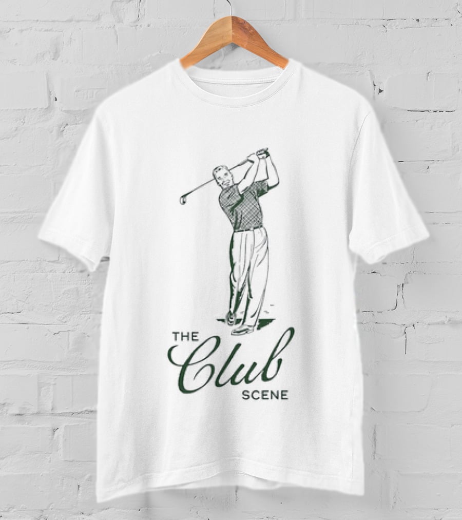 The Club Scene Golf Swing Iconic Player T-Shirt