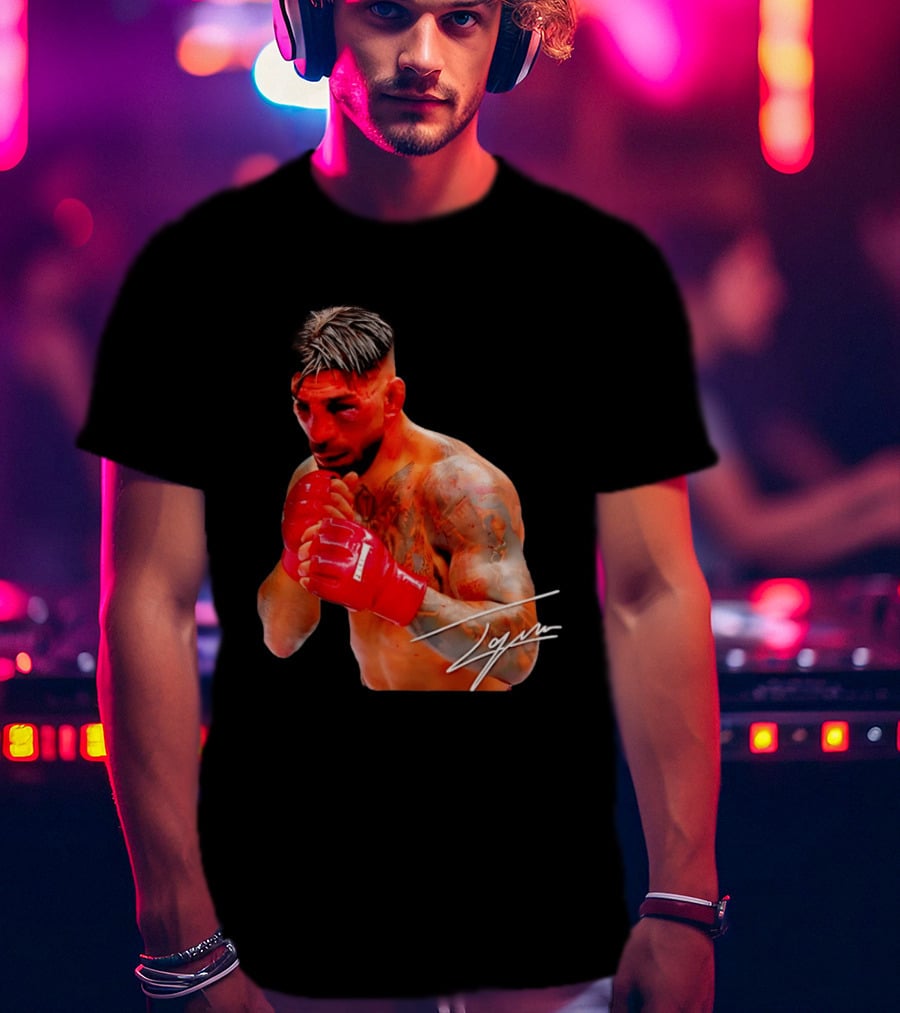 Ilia Topuria Signature Series MMA Fighter T-Shirt