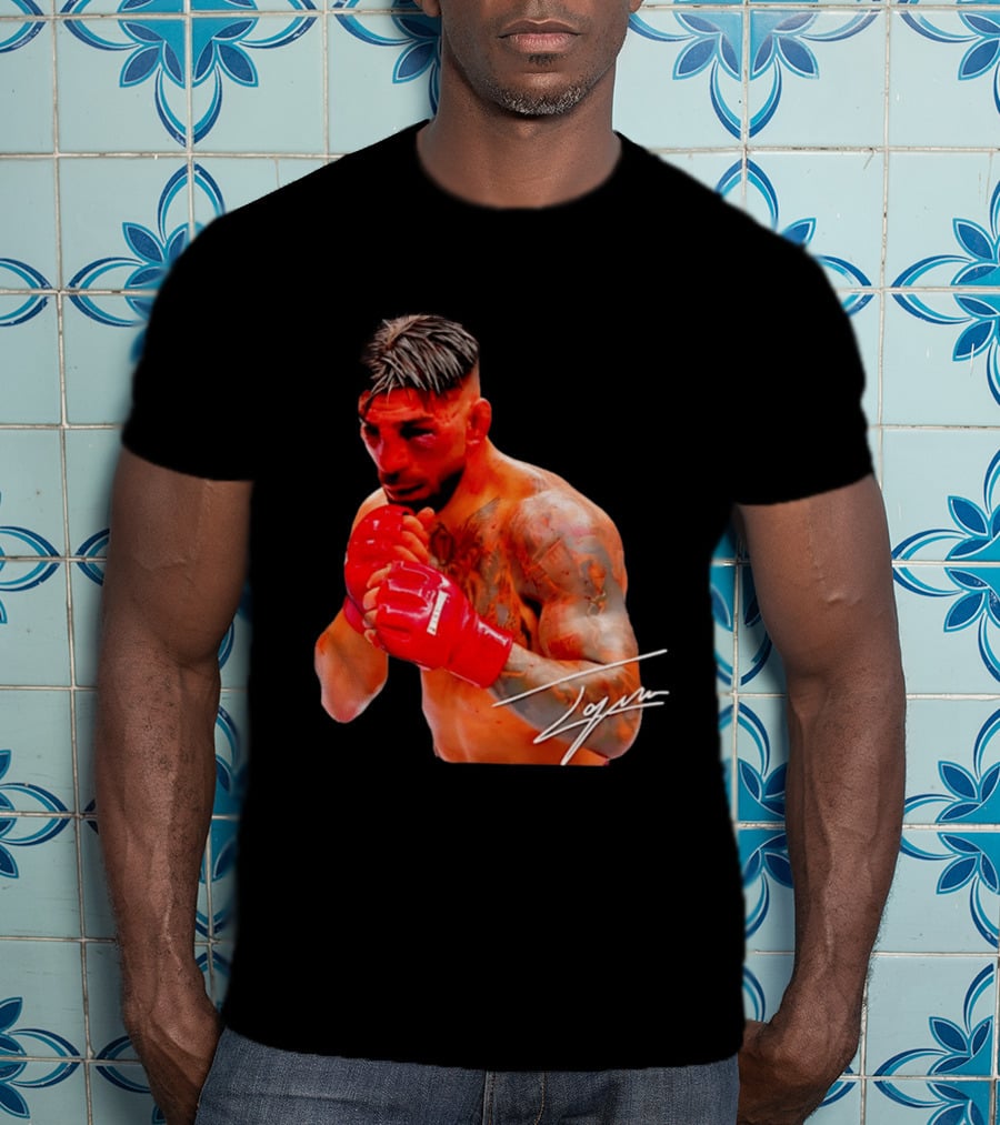 Ilia Topuria Signature Series MMA Fighter T-Shirt