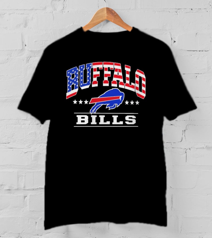 Buffalo Bills 1776 2026 American Flag 250 Years 4th Of July Celebration T-Shirt