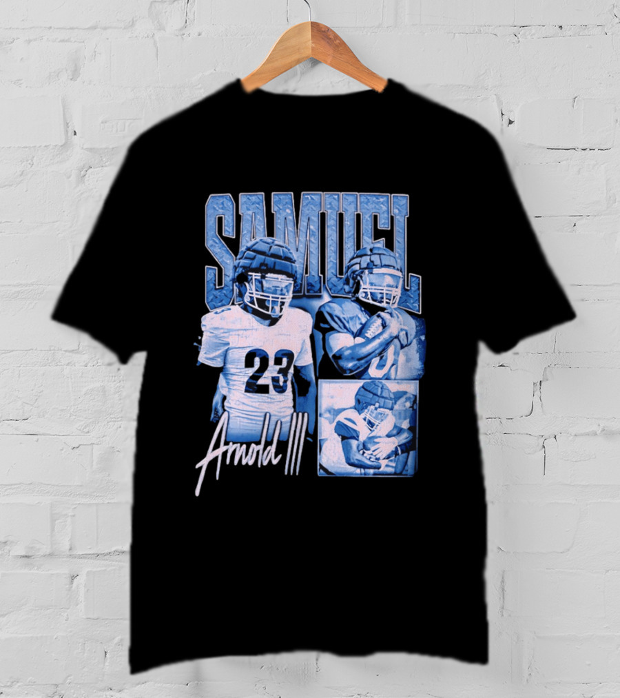Samuel Arnold III Football Player 23 Athlete T-Shirt