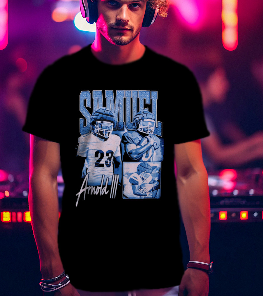 Samuel Arnold III Football Player 23 Athlete T-Shirt