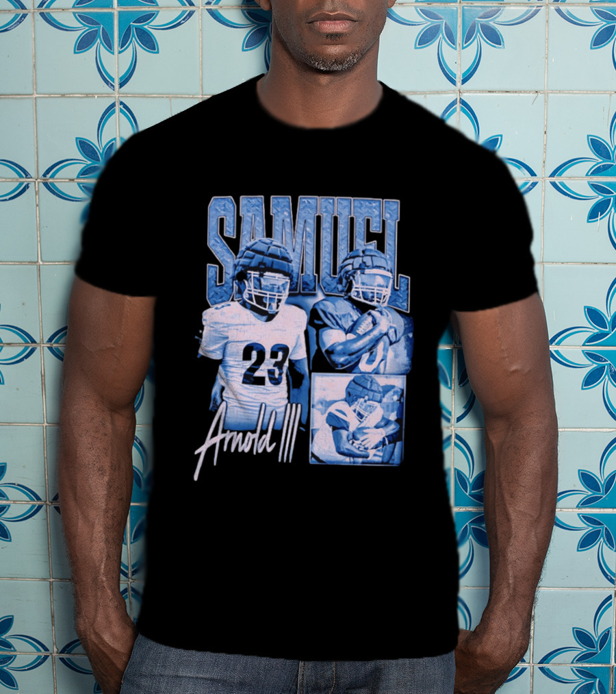 Samuel Arnold III Football Player 23 Athlete T-Shirt