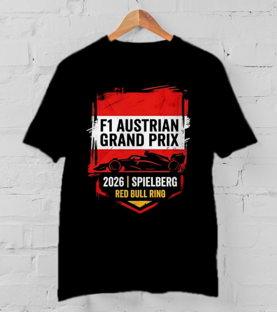 F1 Austrian Grand Prix 2026 Spielberg Red Bull Ring Racing Memorabilia T-Shirt