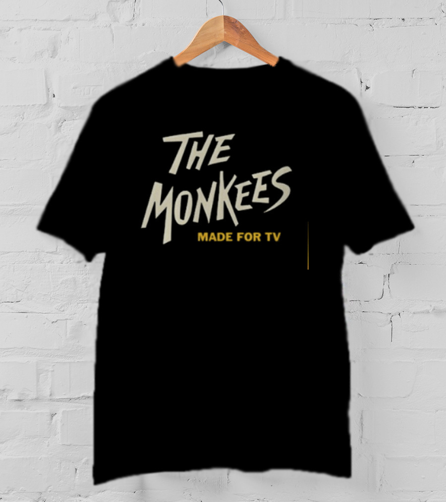 The Monkees Made For TV Pop Classic Iconic Band T-Shirt