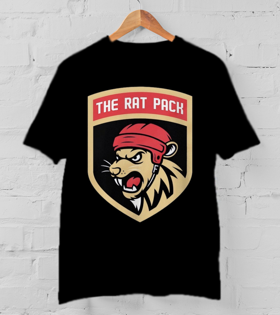 The Rat Pack Hockey Lion T-Shirt
