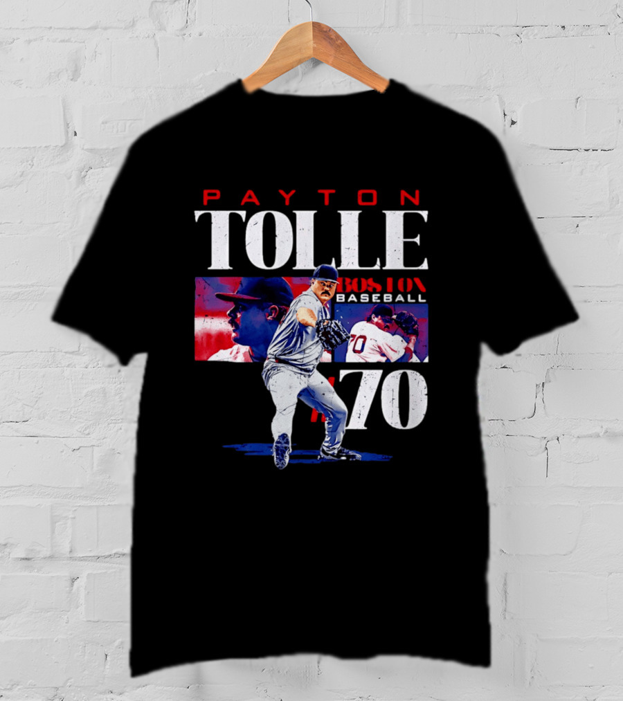 Boston Red Sox Payton Tolle 70 MLB Baseball T-Shirt