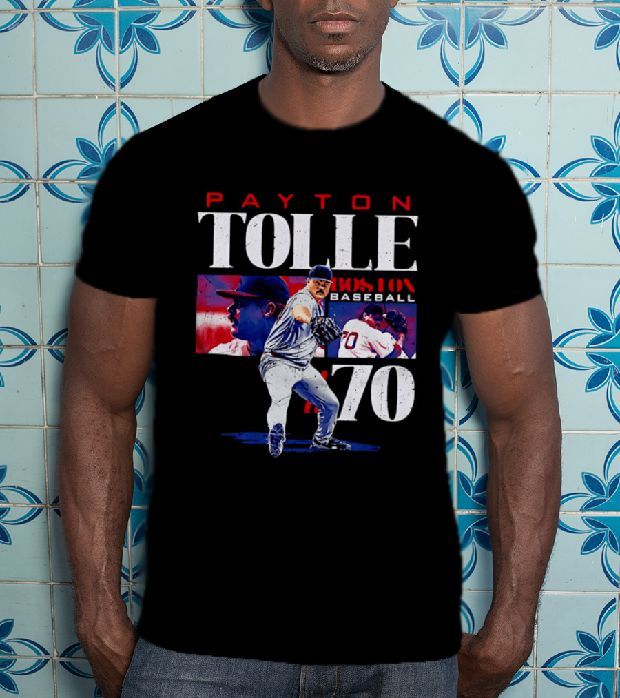 Boston Red Sox Payton Tolle 70 MLB Baseball T-Shirt