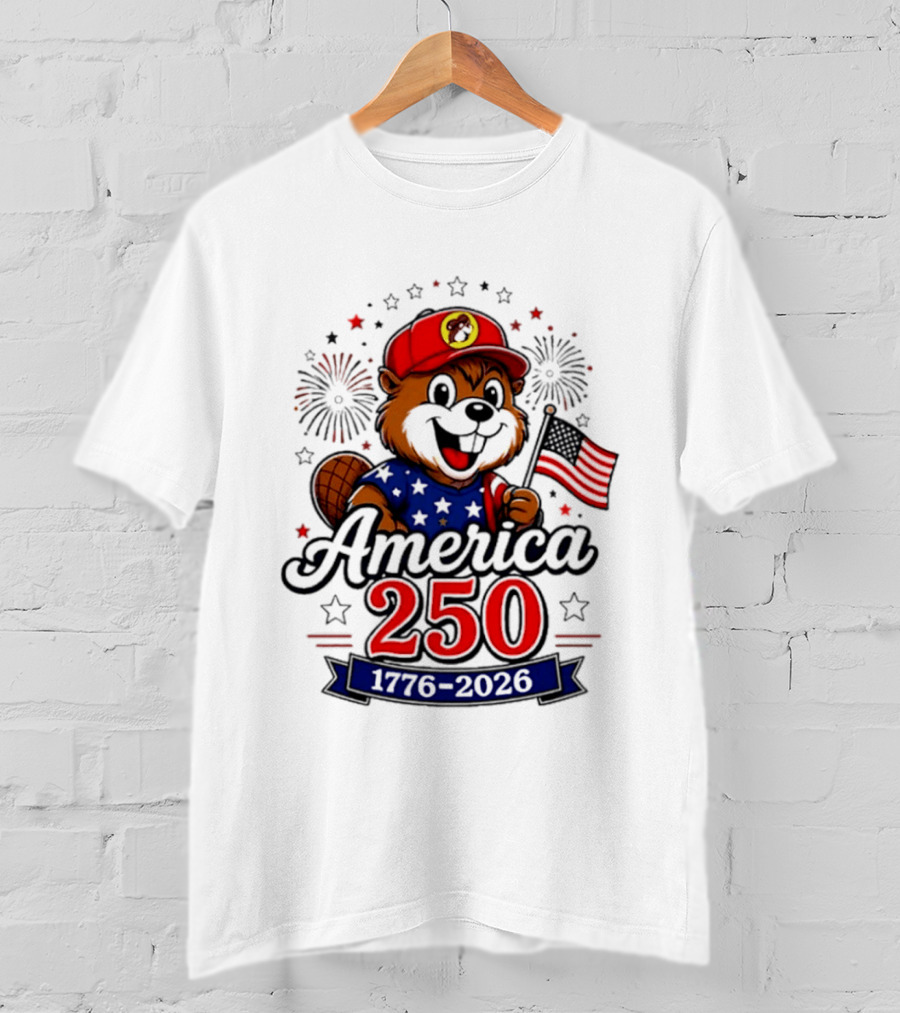 Buc Ee's 1776 2026 America 250 Years Of Freedom Celebration T-Shirt