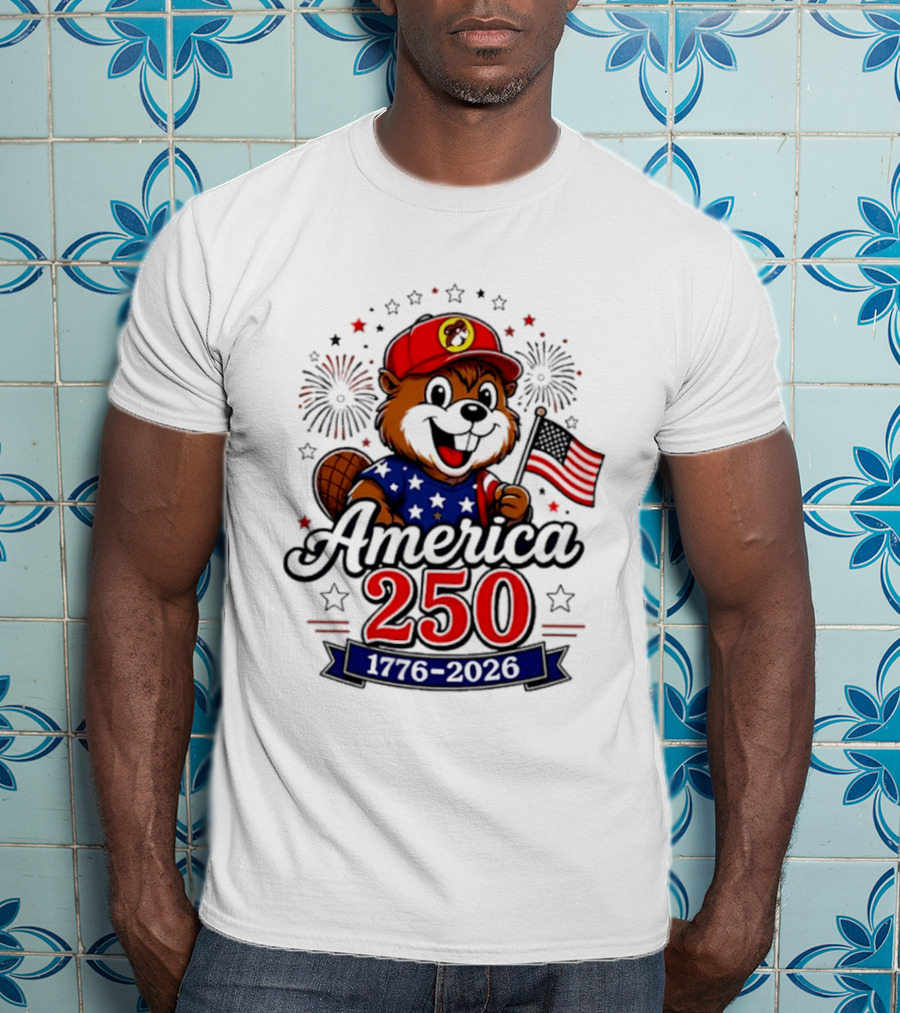 Buc Ee's 1776 2026 America 250 Years Of Freedom Celebration T-Shirt