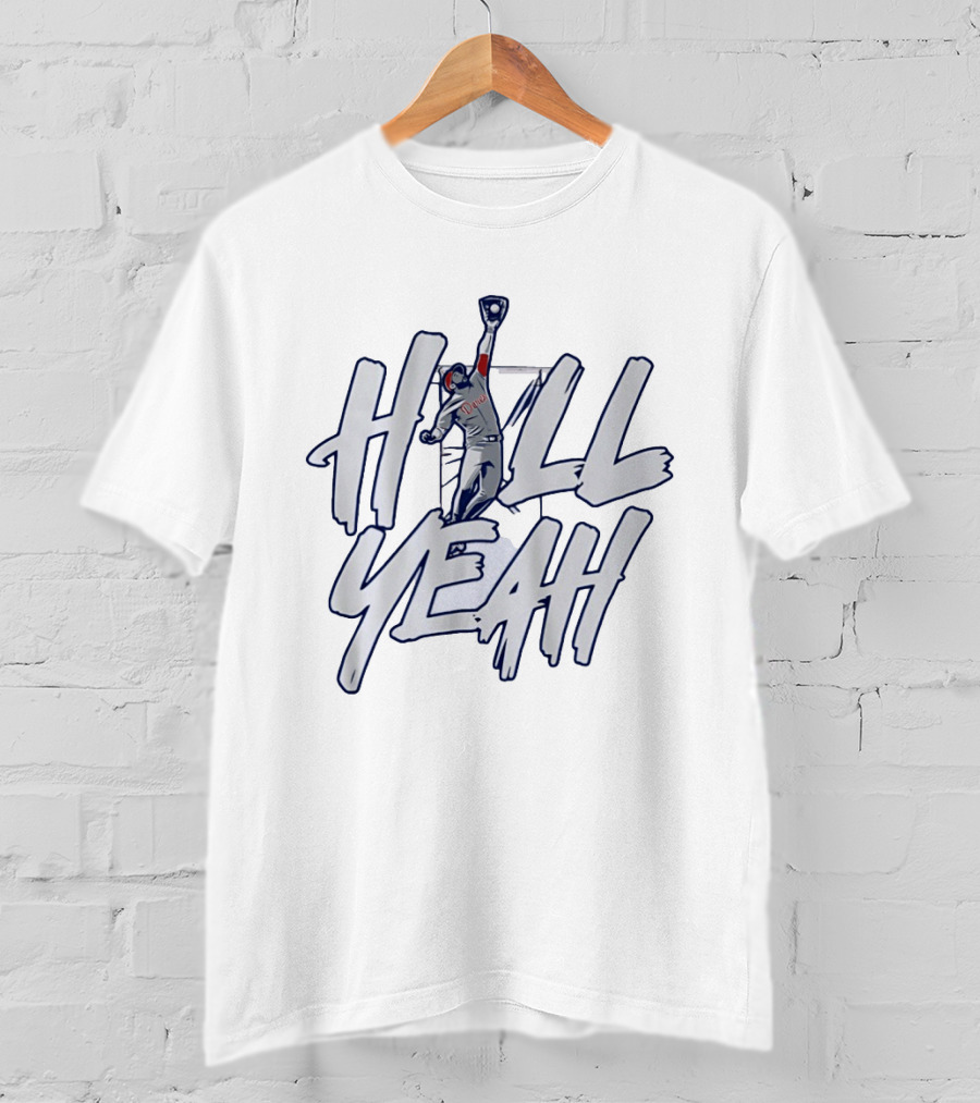 Philadelphia Phillies Derek Hill Yeah Baseball Catch Moment T-Shirt