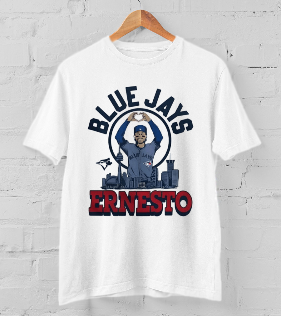 Toronto Blue Jays Skyline Ernesto Player T-Shirt