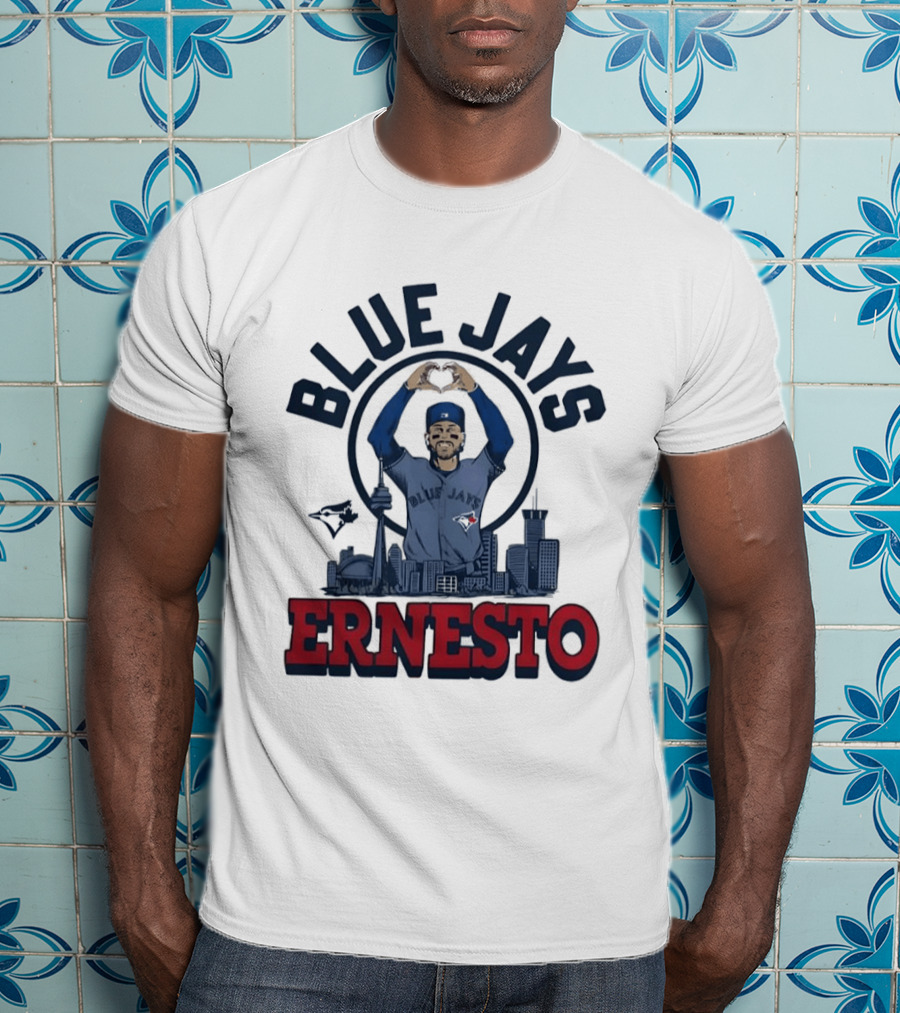 Toronto Blue Jays Skyline Ernesto Player T-Shirt
